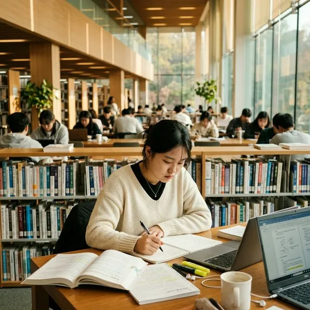 2026 국민취업지원제도 혜택을 받으며 취업을 준비하는 2030 청년의 실사 이미지